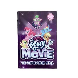 BOGO 🥳 My Little Pony the Movie The Deluxe Junior Novel Hardcover Book Hasbro